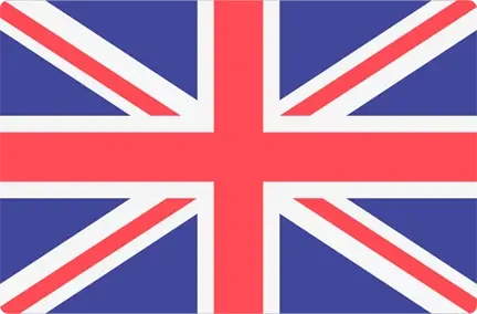 Englisch: Britische Flagge (Union Jack) – Symbol für die englische Sprache Englisch – britische Flagge (Union Jack) als Symbol für die englische Sprache