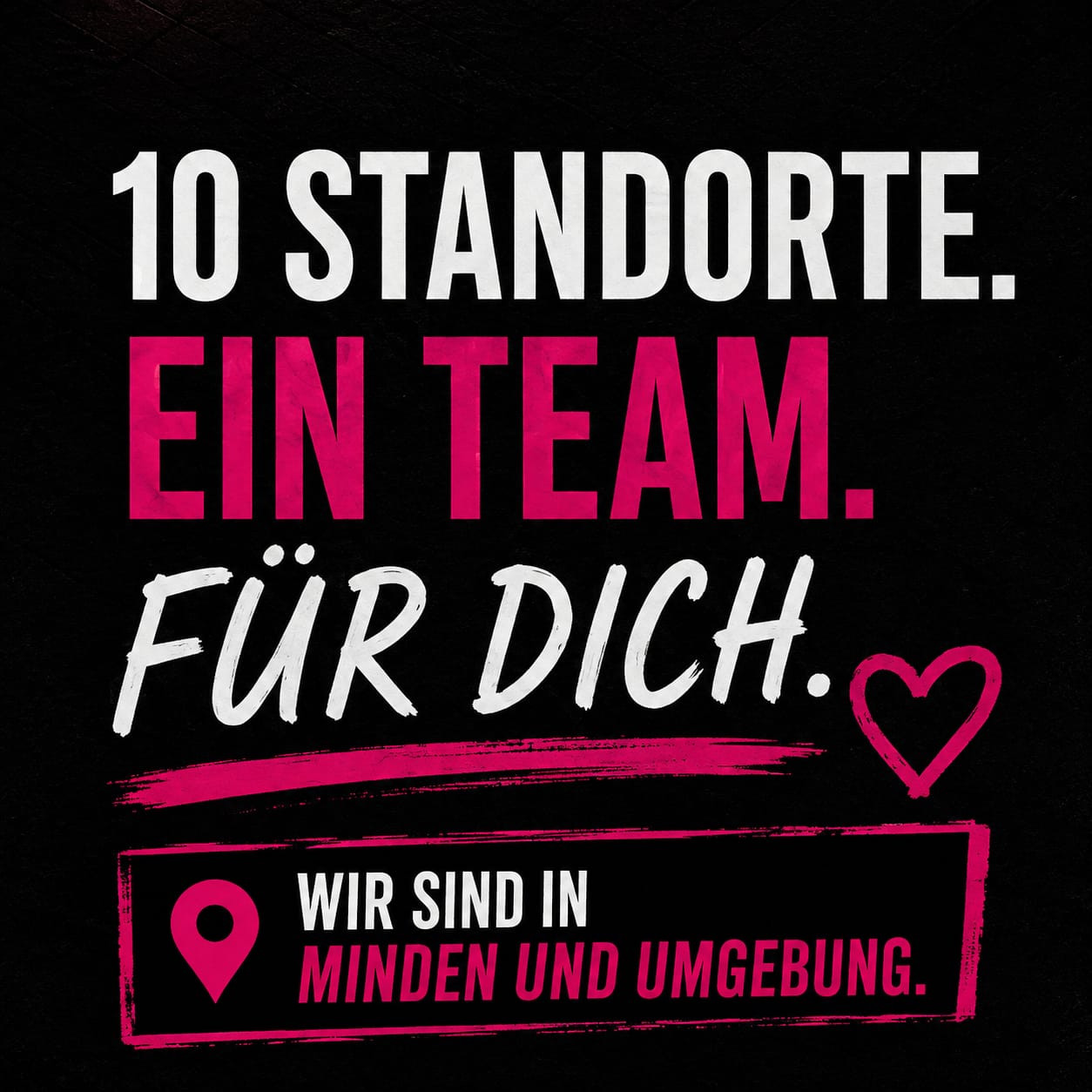 10 Standorte, ein Team für dich – Wir sind in Minden und Umgebung vertreten