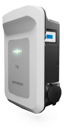Kathrein AC40 11 P-W Wallbox 11kW mit Ladebuchse – Ladestation für Elektroautos Kathrein AC40 11 P-W Wallbox 11kW mit Ladebuchse