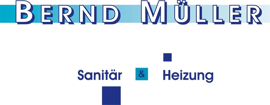 Firmenlogo transparent für Sanitär und Heizung Firmenlogo Bernd Müller