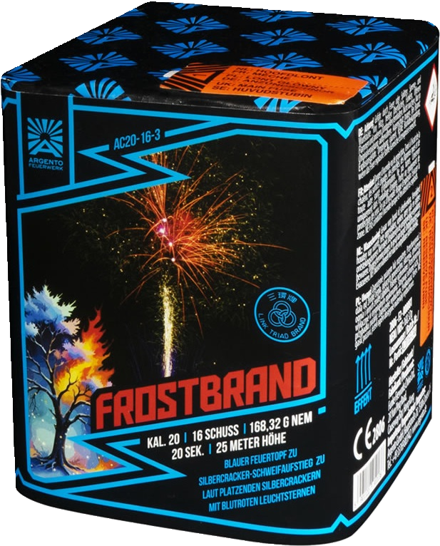 Feuerwerk Frostbrand AC20-16-3 von Argento Feuerwerk