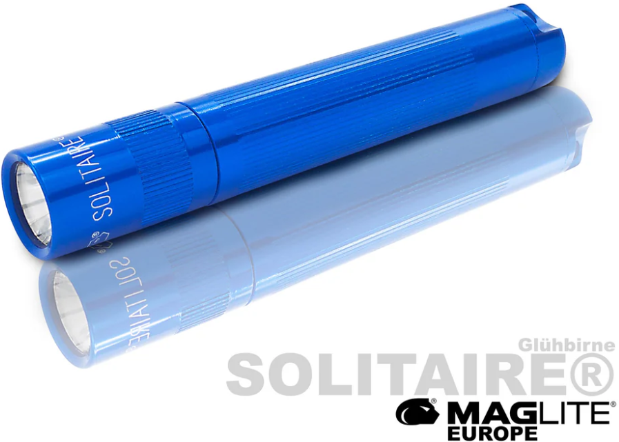 Maglite Solitaire Classic blau – kompakte Taschenlampe Maglite Solitaire Classic Taschenlampe in Blau