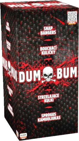 Klasek BK2V Dumbum Knallerbsen 20x50 Verpackung mit Bangers und Bouchací Kulicky