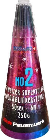 Bugano Schweizer Supervulkan No 2 Feuerwerksvulkan Bugano Schweizer Supervulkan No 2 Feuerwerksvulkan
