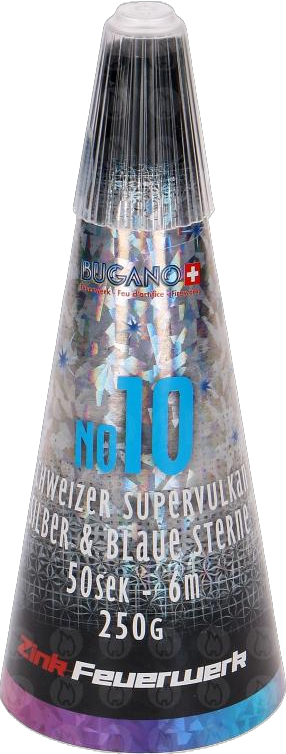 Bugano Schweizer Supervulkan Feuerwerk No 10 – Silvester Vulkan Bugano Schweizer Supervulkan Feuerwerk No 10