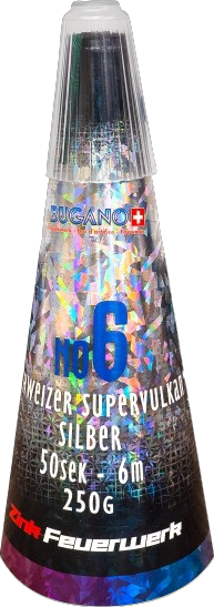 Bugano Schweizer Supervulkan No 6 Feuerwerksvulkan Bugano Schweizer Supervulkan No 6 Feuerwerksvulkan