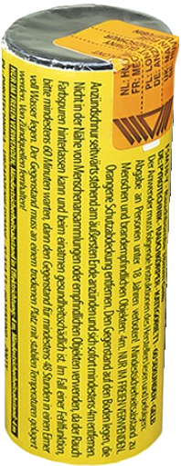 Warnhinweise auf Produktetikett – fsm38-y Warnhinweise und Sicherheitshinweise auf gelbem Etikett eines Produkts, Dateiname fsm38-y