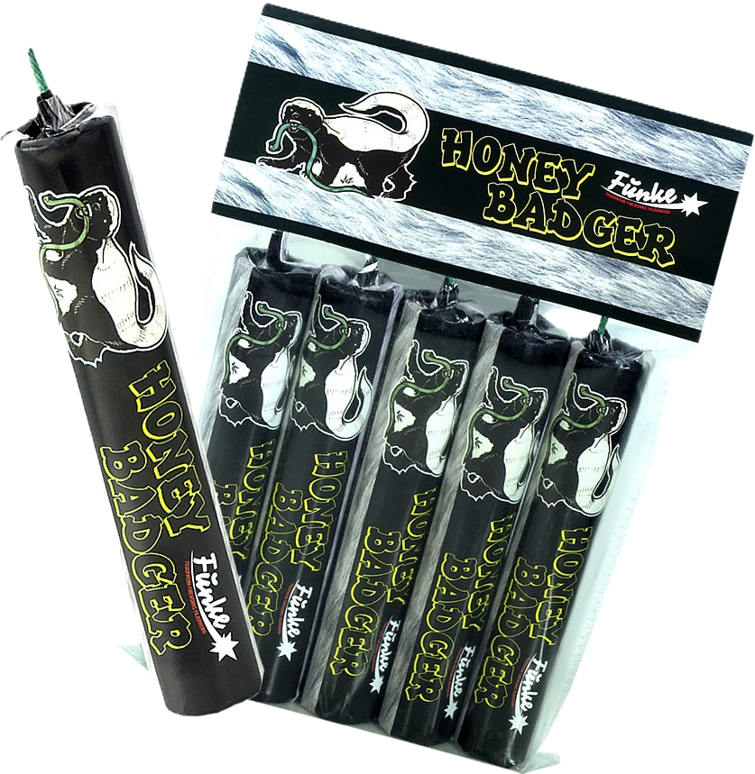 FHB6 Honey Badger Feuerwerkskörper von Funke im 6er-Pack