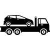 Icon für Transport und Logistik – LKW Symbol