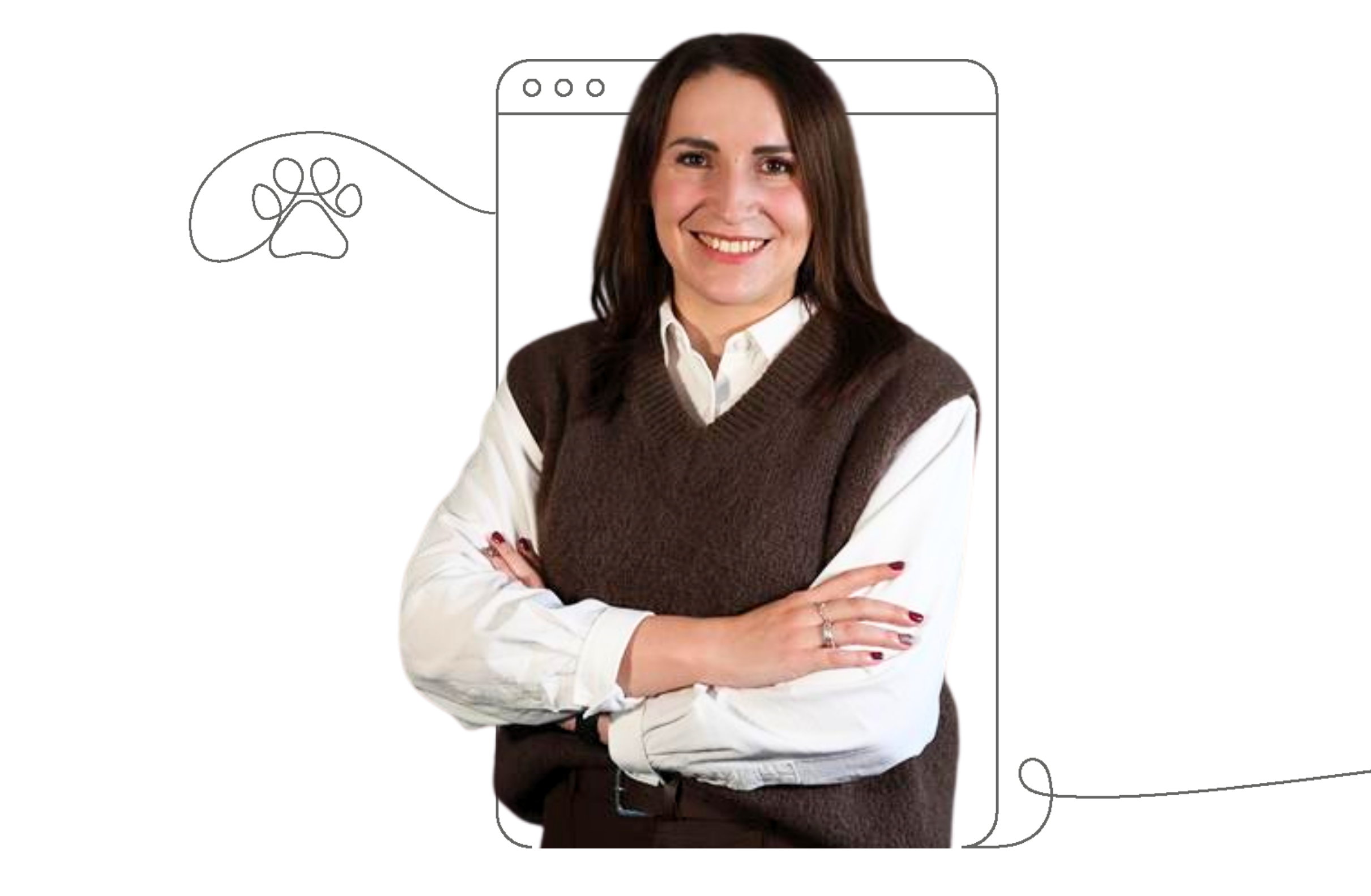 Jennifer Karpinski beim KI Webinar am Desktop