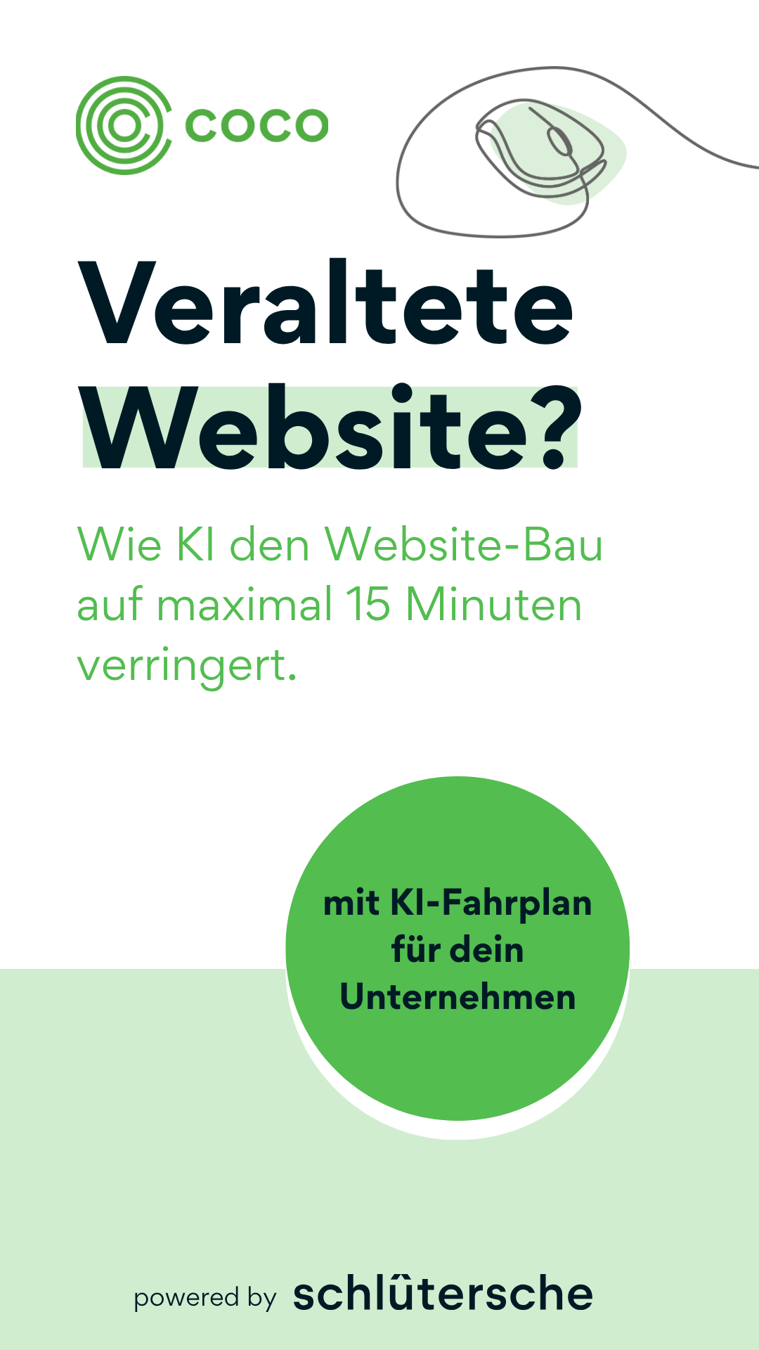 15 Minuten Website: Wie KI den Website-Bau beschleunigt – mit KI-Fahrplan fr dein Unternehmen