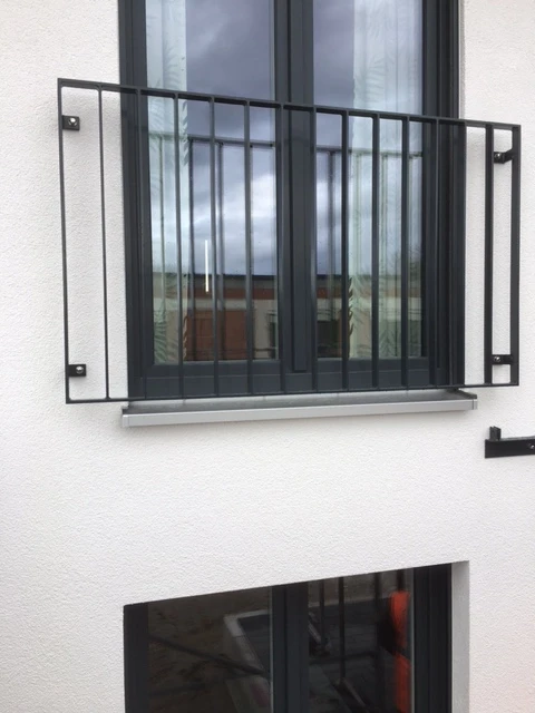 Pulverbeschichteter französischer Balkon