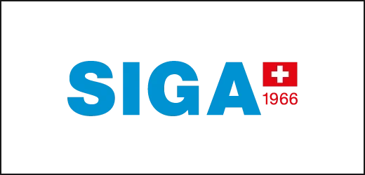 SIGA Logo – Hersteller für luftdichte Gebäudehüllen und Bauprodukte