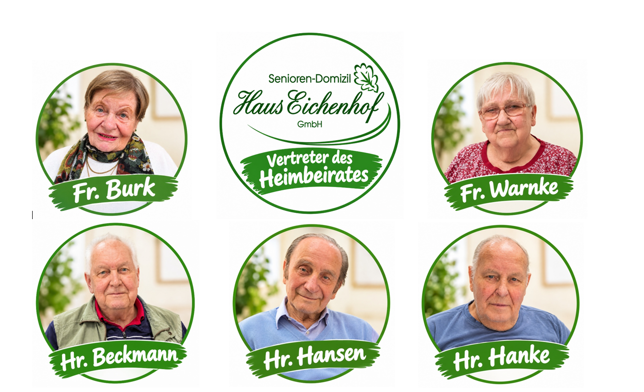 Screenshot der Vertreter des Heimbeirates im Senioren-Domizil Haus Eichenhof GmbH am 10.09.2026