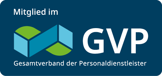 GVP Logo Mitglied – Gesamtverband der Personaldienstleister e.V.