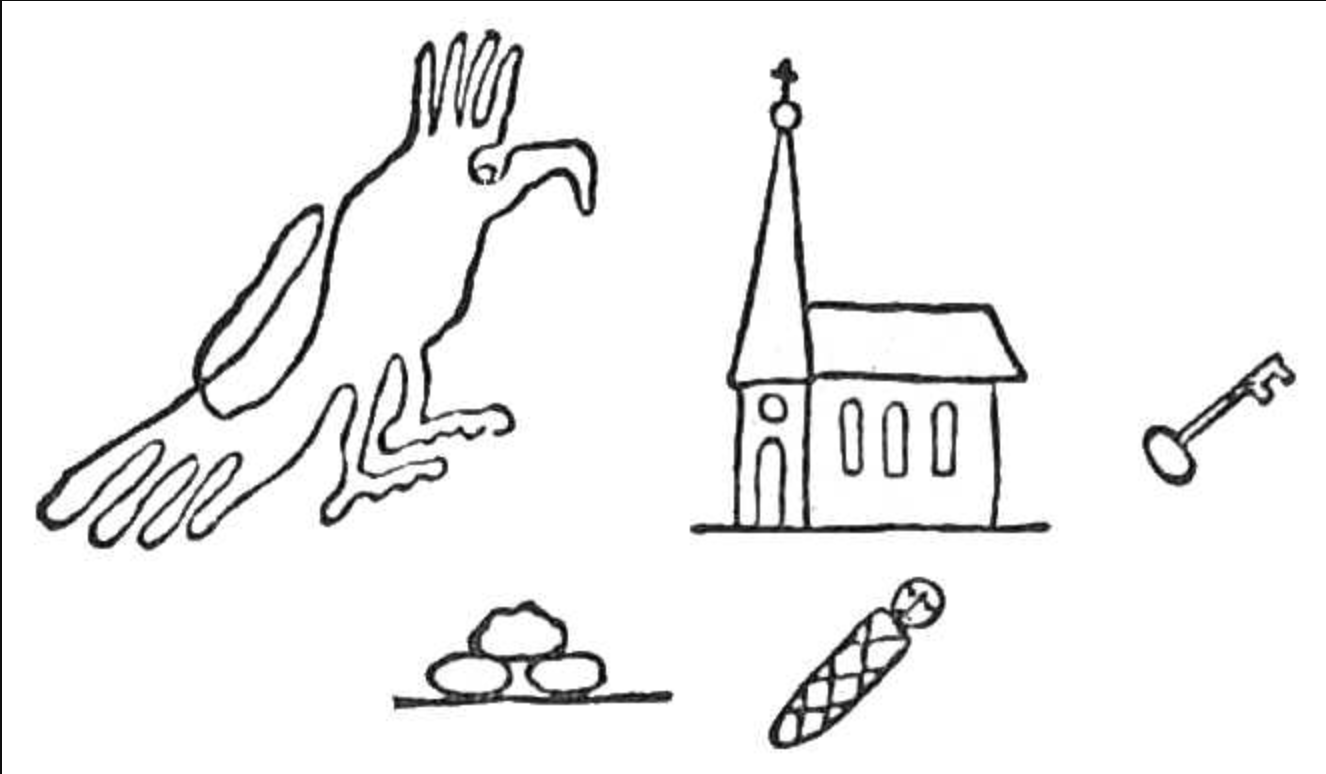 Alte Gaunerzinken Symbole und Zeichen aus der Gaunersprache