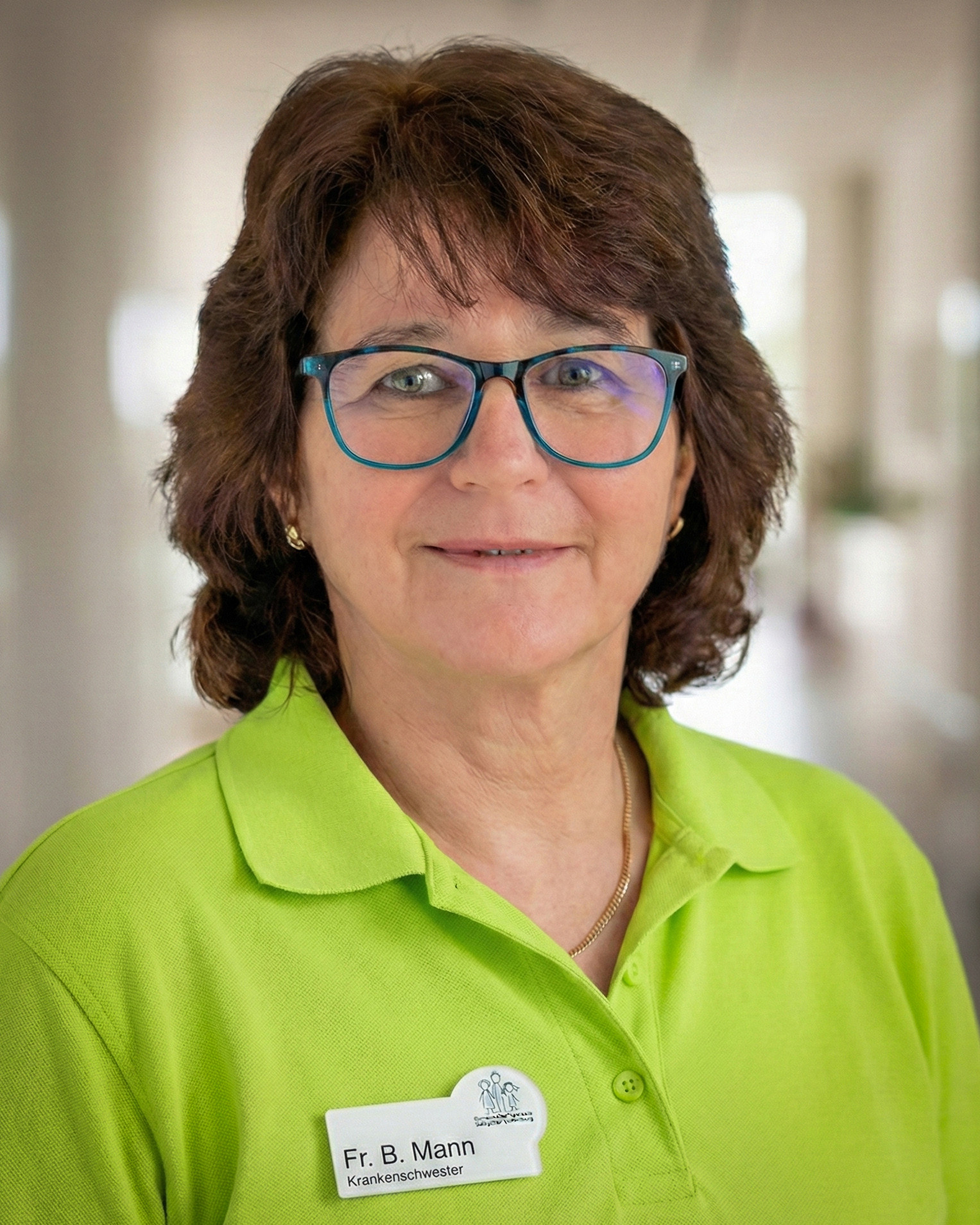 Fr. B. Mann, Krankenschwester