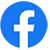Neues Facebook-Logo auf blauem Hintergrund