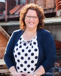 Melanie Kahle im Freien Porträt von Melanie Kahle im Freien