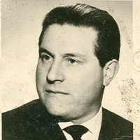 Günther Stolberg Porträtfoto Porträt von Günther Stolberg in Schwarz-Weiß