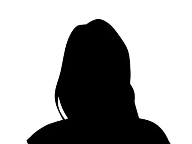 Silhouette einer Frau Silhouette einer Frau
