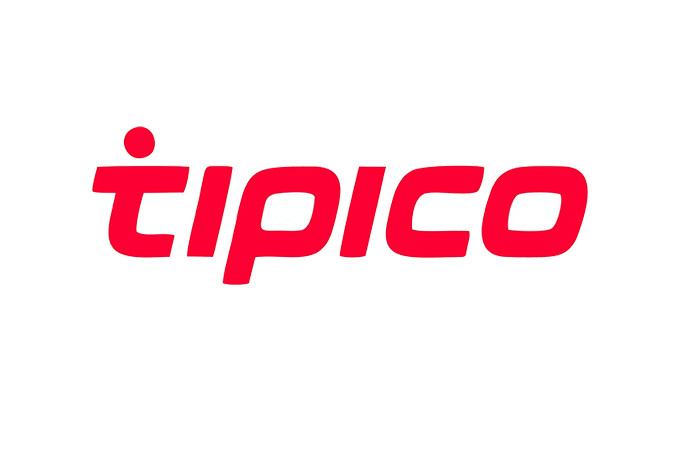 Tipico Logo in rot auf weißem Hintergrund