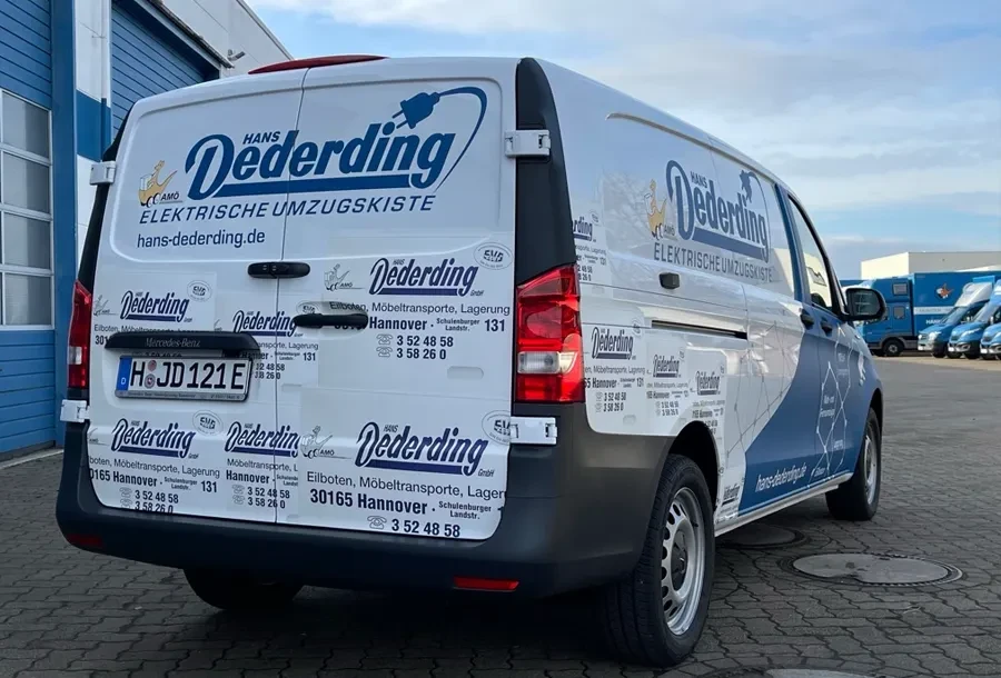 Firmenfahrzeug von Hans Dederding GmbH in Hannover