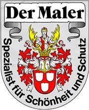 Wappen der Maler- und Lackierer-Innung Wernigerode mit dem Slogan Spezialist für Schönheit und Schutz