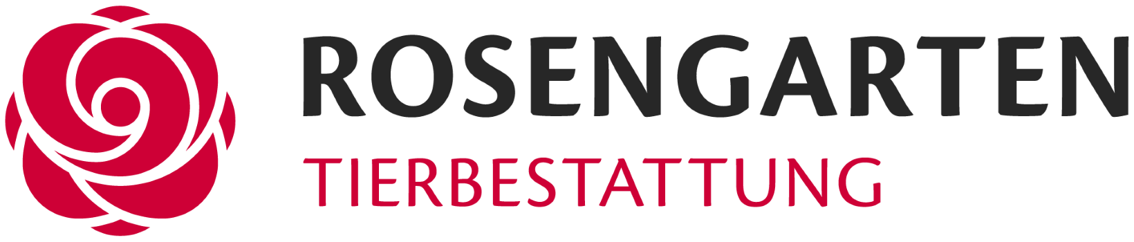 Logo von Rosengarten Bestattungen in farbiger Landschaftsansicht