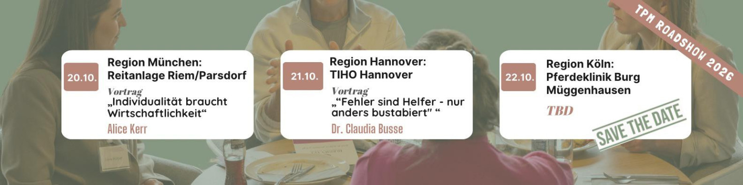 Vortragsankündigung Region Hannover TIHO Hannover: Fehler sind Helfer - nur anders bustabiert, Dr. Claudia Busse, 21.10.