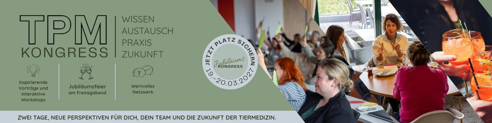 Jubiläumskongress Tiermedizin 2027 – Teilnehmer stimmen mit grünen Karten ab