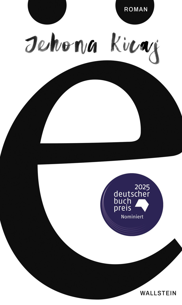 Kicay Jehona Buchcover – Deutscher Buchpreis 2025 Nominierung Buchcover von Kicay Jehona, nominiert für den Deutschen Buchpreis 2025