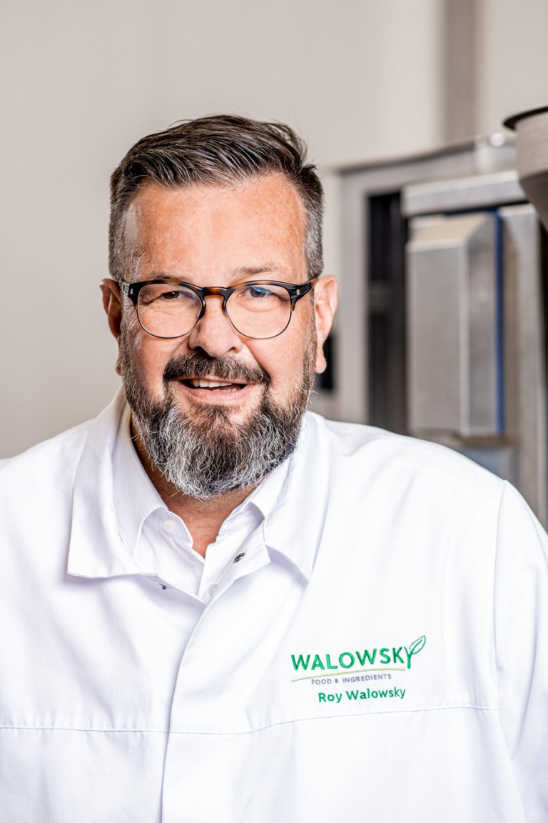Roy von Walowsky Food & Ingredients im Laborumfeld – go vegan