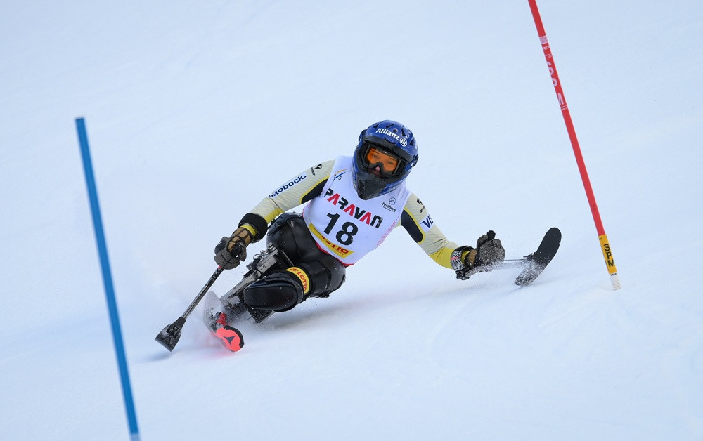 Anna-Lena Forster und Markus Ulmer beim Paralympics-Skirennen, unterstützt von Ottobock