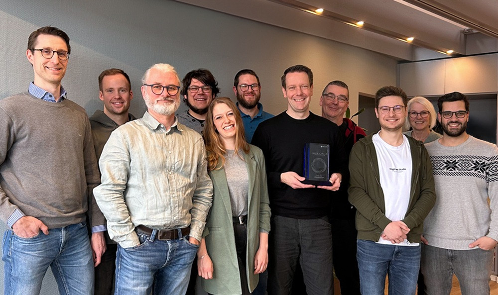 Arineo Team beim Inner Circle Award Gruppenfoto