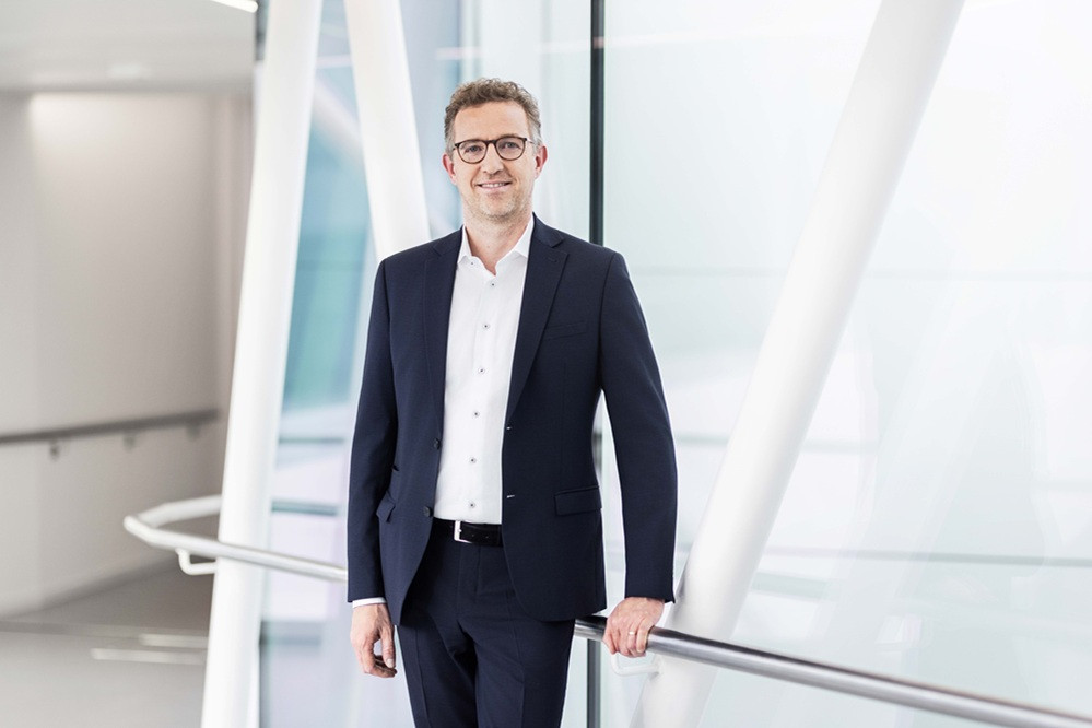 Sartorius Vorstandsmitglied Rene Faber im Jahr 2026, Business-Porträt