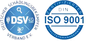 Logo und ISO 9001 Zertifizierung
