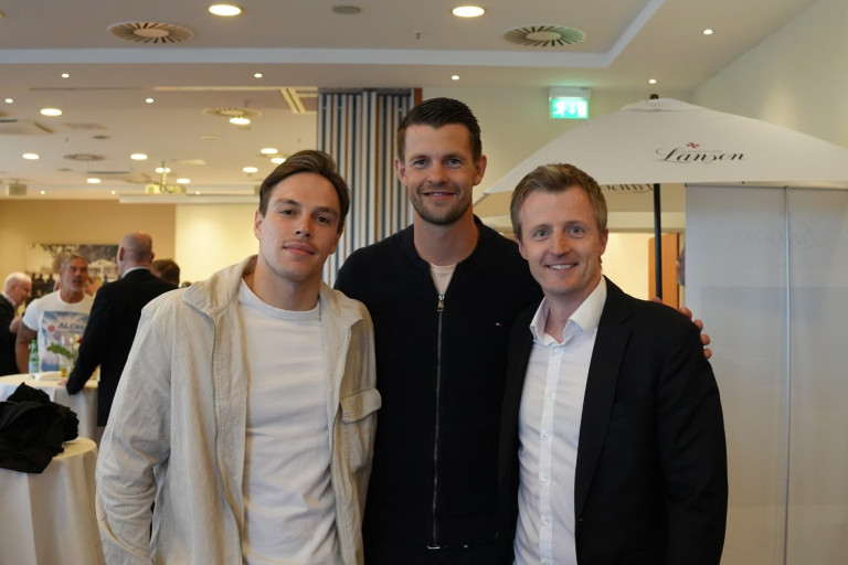 Eröffnung des Maschseefests 2025 - Leif Tissier, Hannes Feise und Eike Korsen Eröffnung des Maschseefests 2025 mit Leif Tissier, Hannes Feise und Eike Korsen