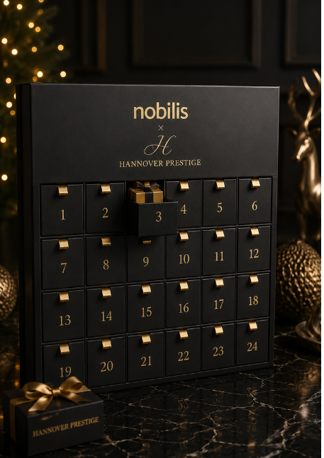 Nobilis x Hannover Prestige Adventskalender als exklusives Weihnachtsangebot