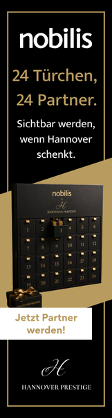 Der gemeinsame Adventskalender 2026 von Hannover Prestige und nobilis.