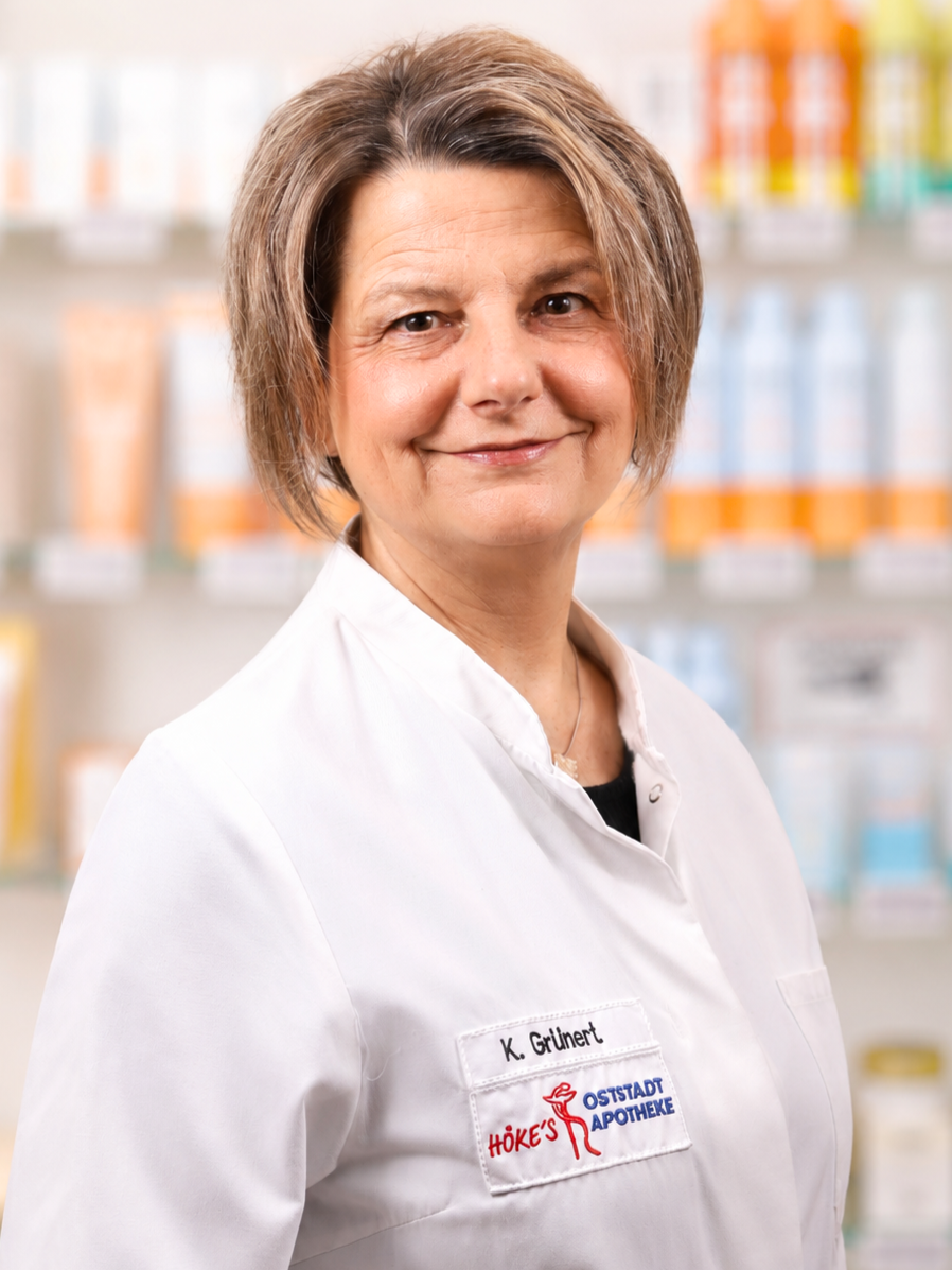 Portrait von K. Grunert in der Oststadt Apotheke