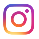 Instagram Logo in bunten Farben