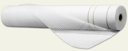 8 Armierungsgewebe für mehr Stabilität – Detailansicht der Gewebestruktur 8 Armierungsgewebe für mehr Stabilität als Rolle, Nahaufnahme des Gewebes