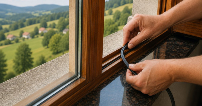 Austausch einer Dichtung an einem Holzfenster – Schritt-für-Schritt-Anleitung zum Wechseln der Fensterdichtung
