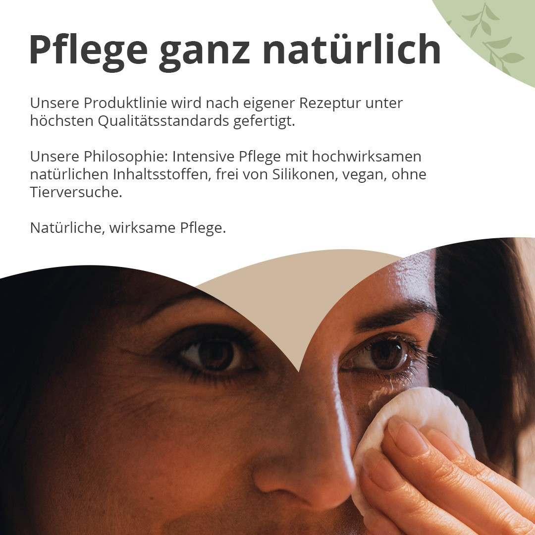 Natürliche Pflege mit eigenen Rezepturen und hochwertigen Inhaltsstoffen
