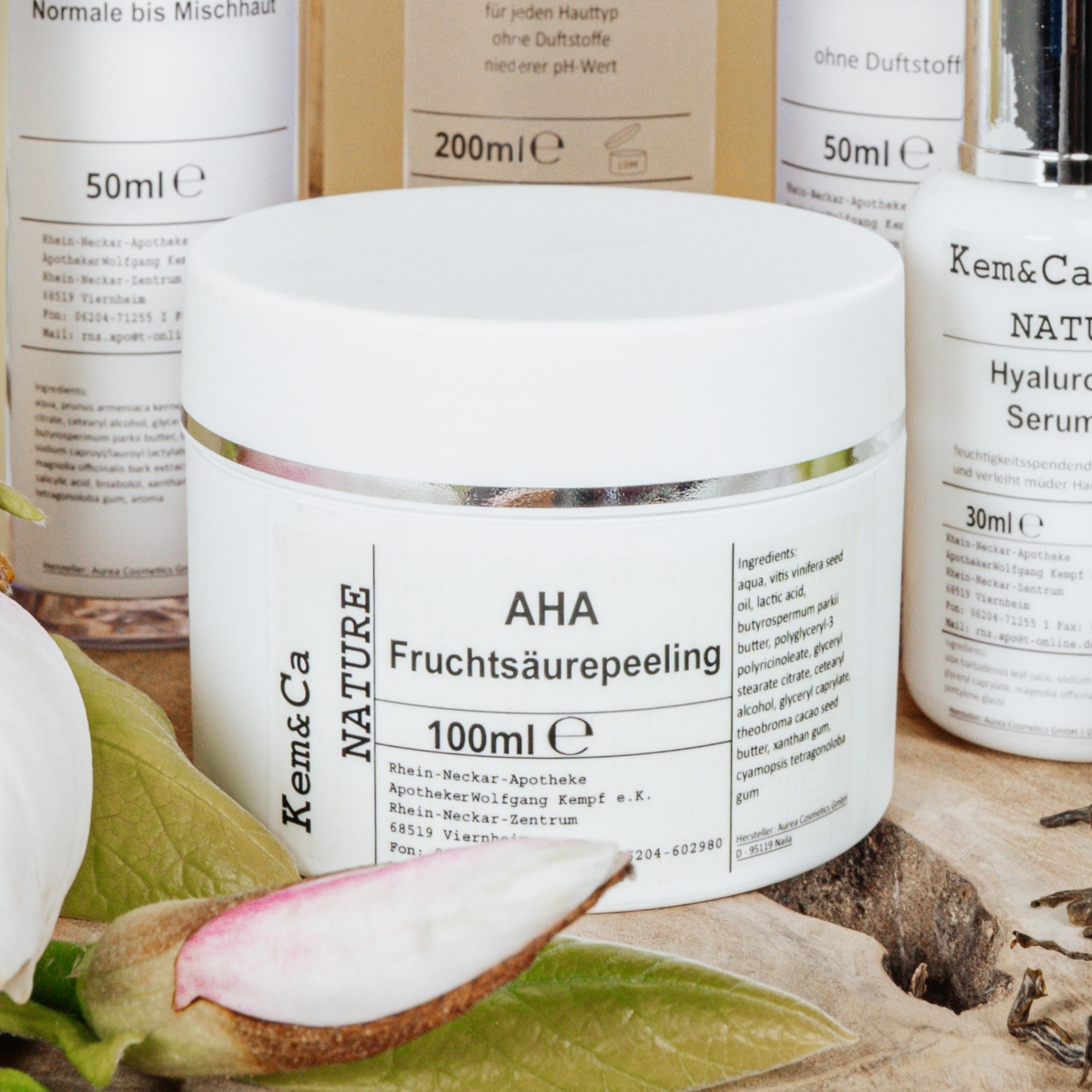 Kem&Ca AHA Fruchtsäurepeeling 100ml von Rhein-Neckar-Apotheke