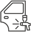 Icon einer Autolackierung