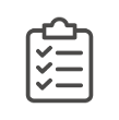 Checkliste Icon mit Häkchen