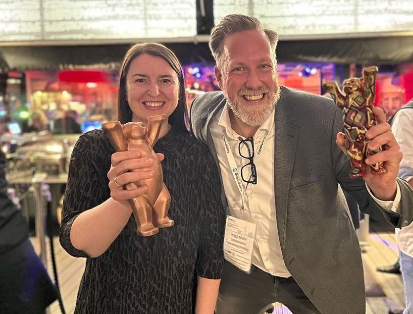 Schlütersche gewinnt VDAV Award in Gold für Bewerberkick