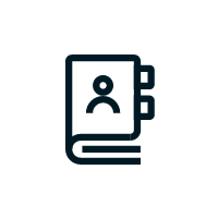 Kontaktbuch Icon